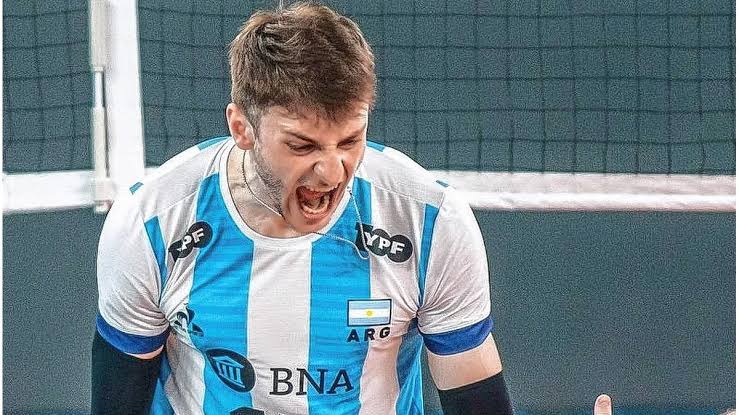 عکس لوسیانو ویسنتین والیبال آرژانتین