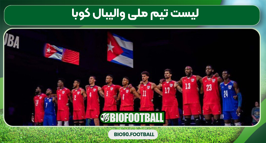 لیست تیم ملی والیبال کوبا لیست تیم ملی والیبال کوبا