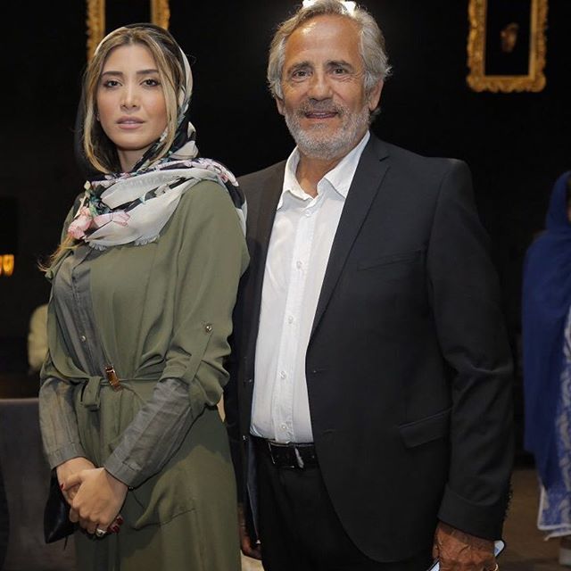 عکس های نیکی مظفری و پدرش