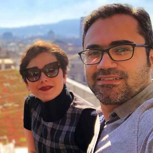 عکس نیوشا صارمی و همسرش