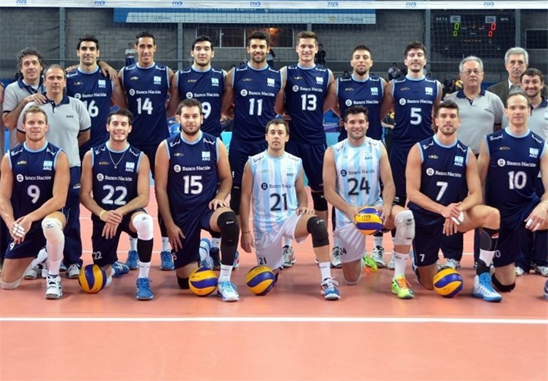 بازیکنان دعوت‌شده به تیم ملی والیبال آرژانتین