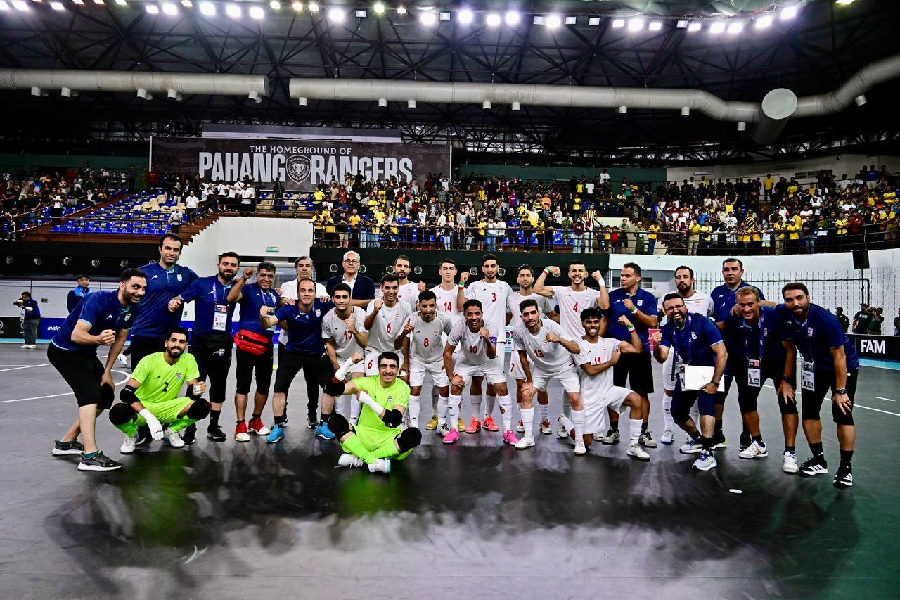 دور نهایی جام ملتهای آسیا صعود تیم ملی فوتسال دور نهایی جام ملتهای آسیا صعود تیم ملی فوتسال