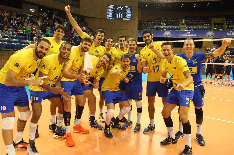 والیبال بازیکنان برزیل