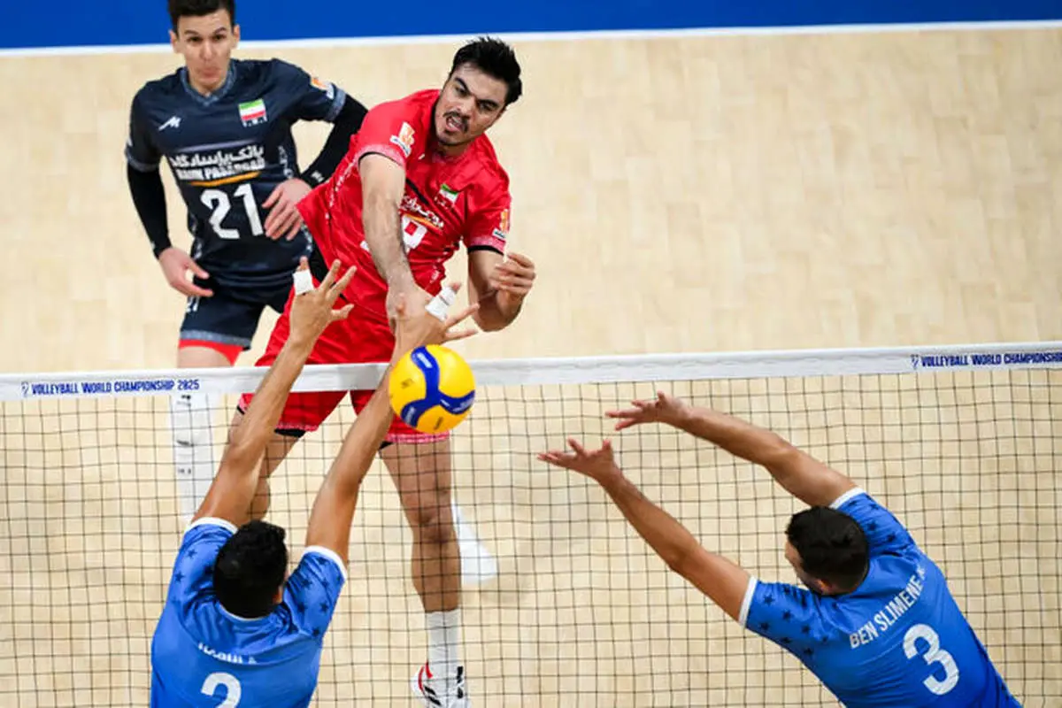 شانس صعود والیبال ایران