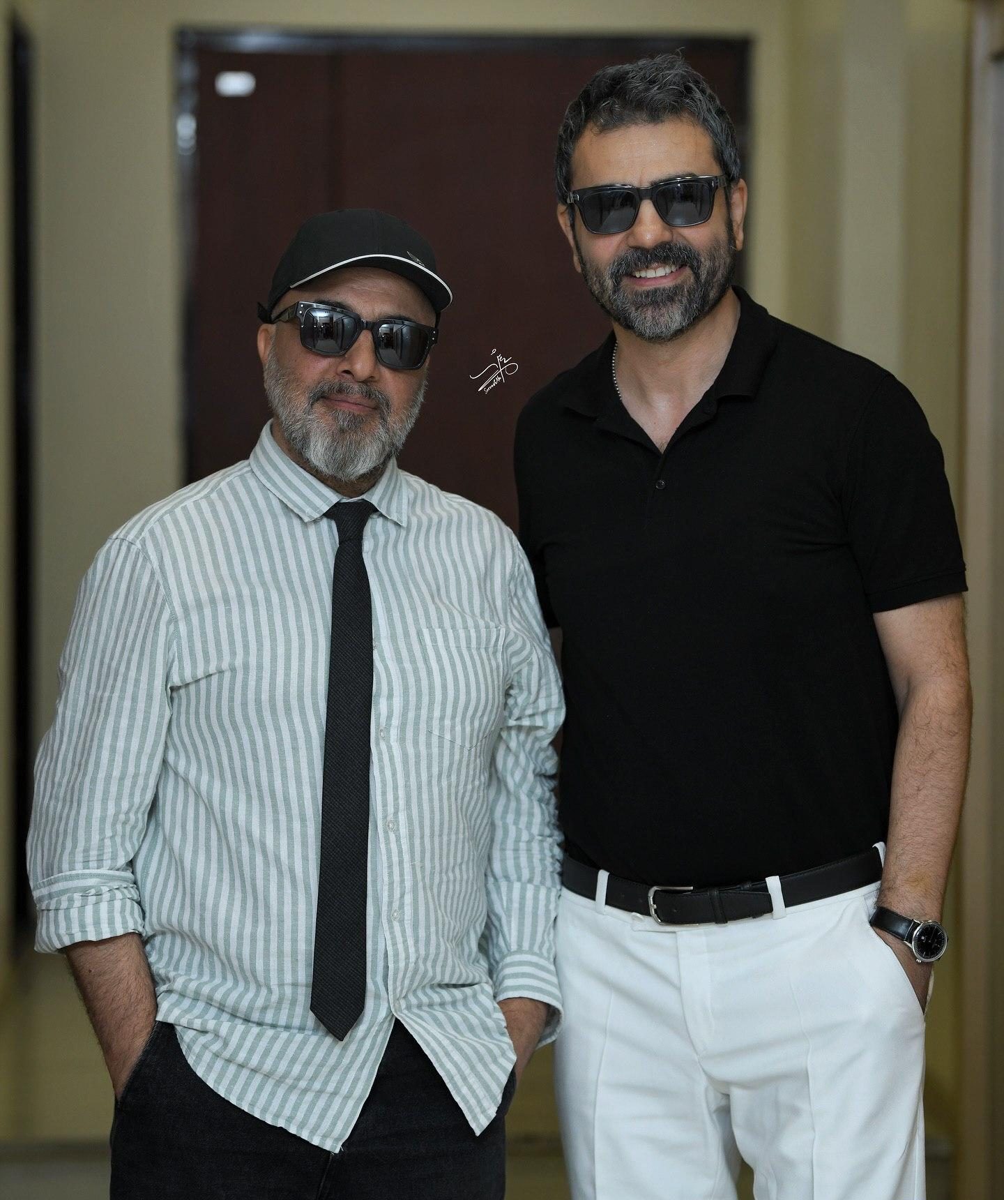 عکس بهزاد خلج با رضا عطاران