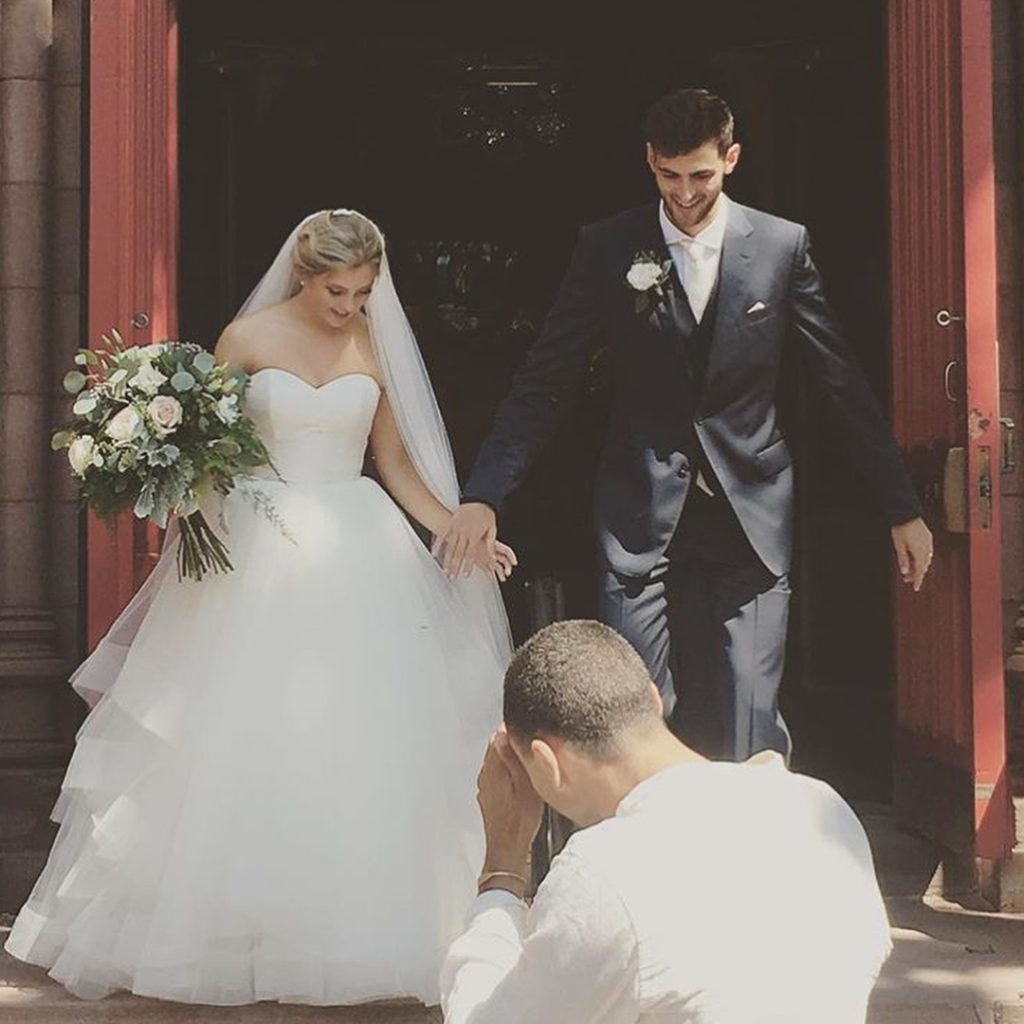 عکس خانوادگی آرون راسل عکس خانوادگی آرون راسل