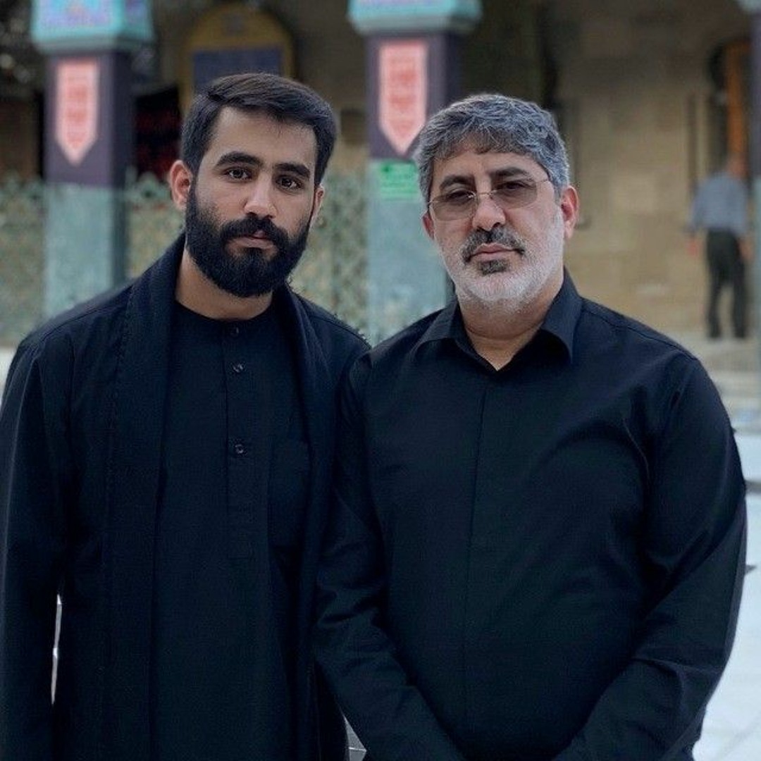 عکس حسین طاهری و پدرش