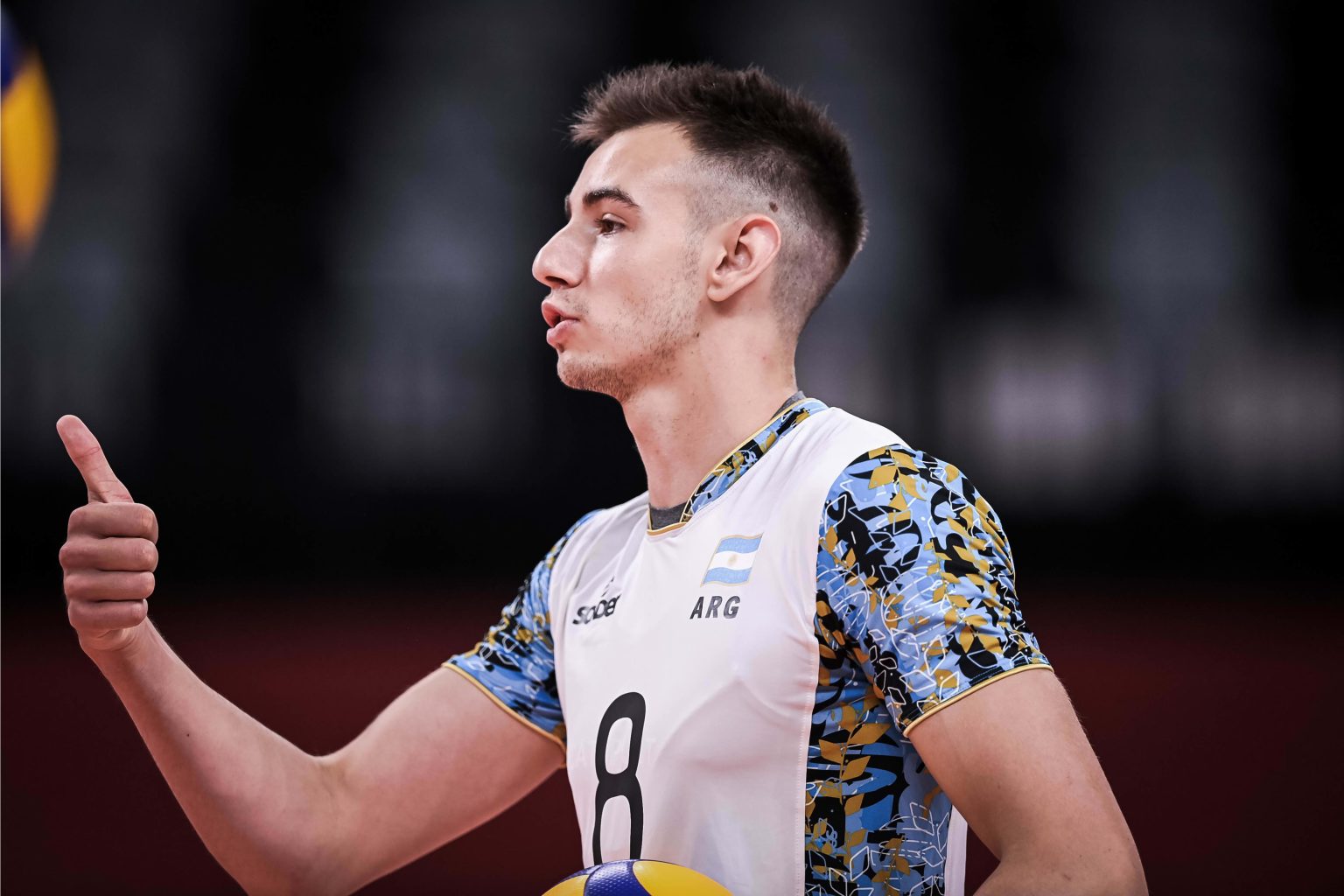 عکس آگوستین لوزر والیبال آرژانتین