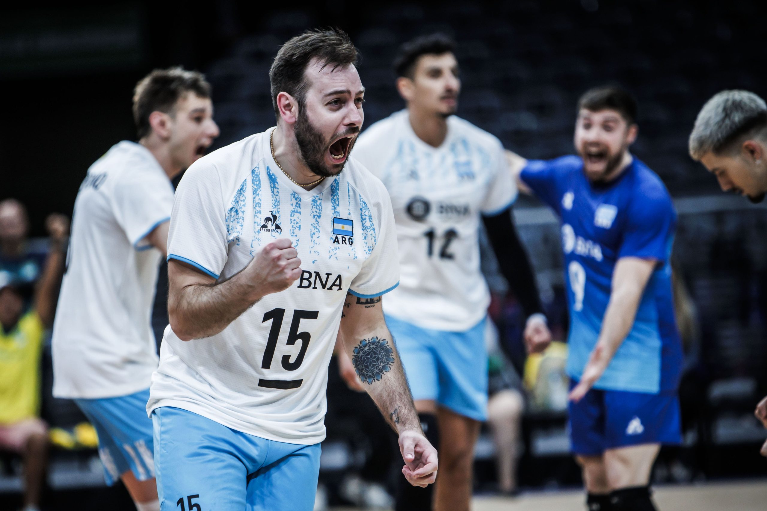 بازیکنان والیبال آرژانتین