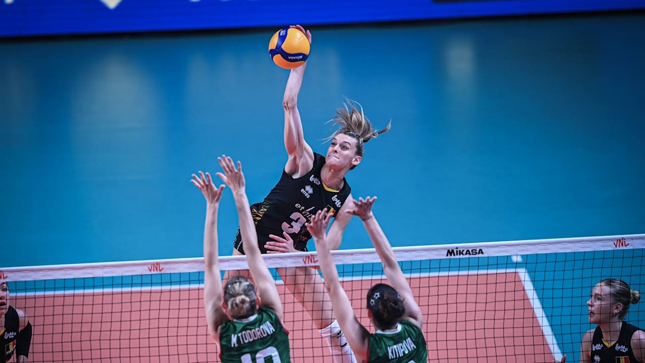 بازیکنان تیم ملی والیبال زنان بلژیک