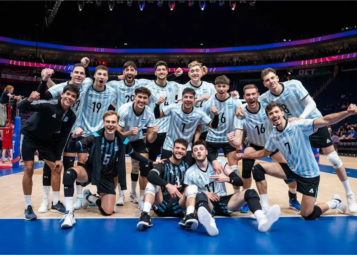 نایب قهرمان تیم ملی والیبال آرژانتین