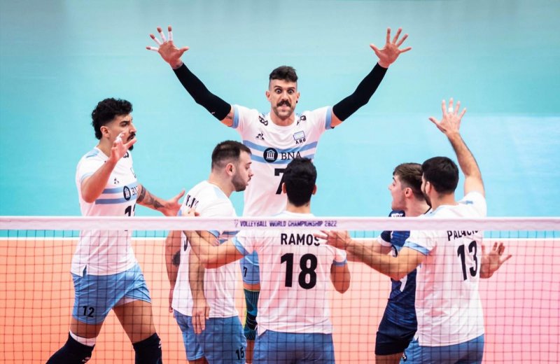 ترکیب والیبال آرژانتین در سال 2025