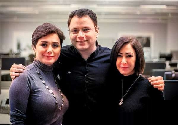 عکس نیوشا صارمی مجری اینترنشنال