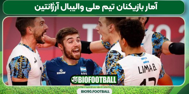 آمار بازیکنان تیم ملی والیبال آرژانتین