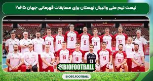 لیست تیم ملی والیبال لهستان برای مسابقات قهرمانی جهان ۲۰۲۵