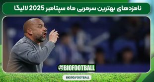 نامزدهای بهترین سرمربی ماه سپتامبر ۲۰۲۵ لالیگا