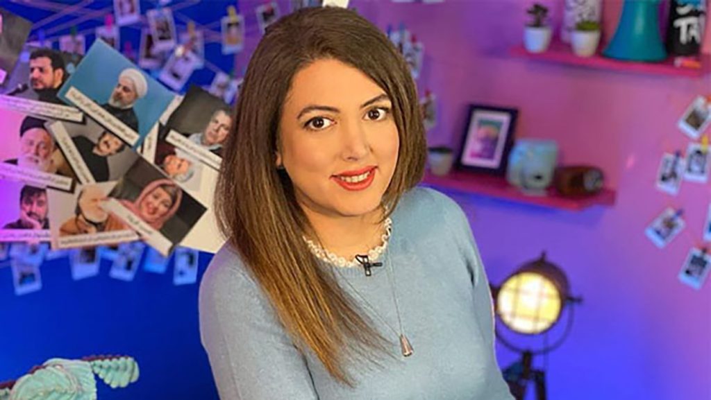 عکس سالومه سیدنیا در سالی تاک