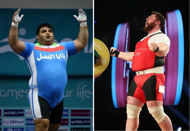 قویترین وزنه برداران جهان