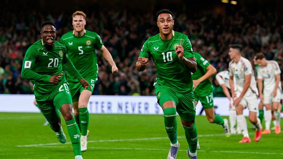 اخبار تیم فوتبال ایرلند