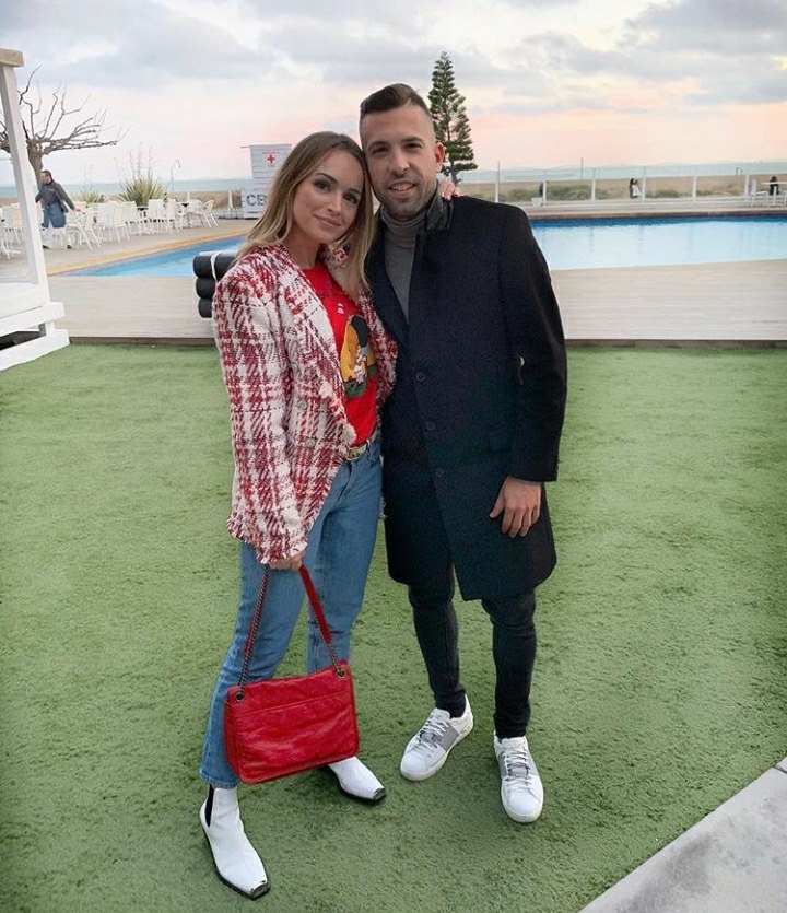 عکس روماری همسر جوردی آلبا عکس روماری همسر جوردی آلبا