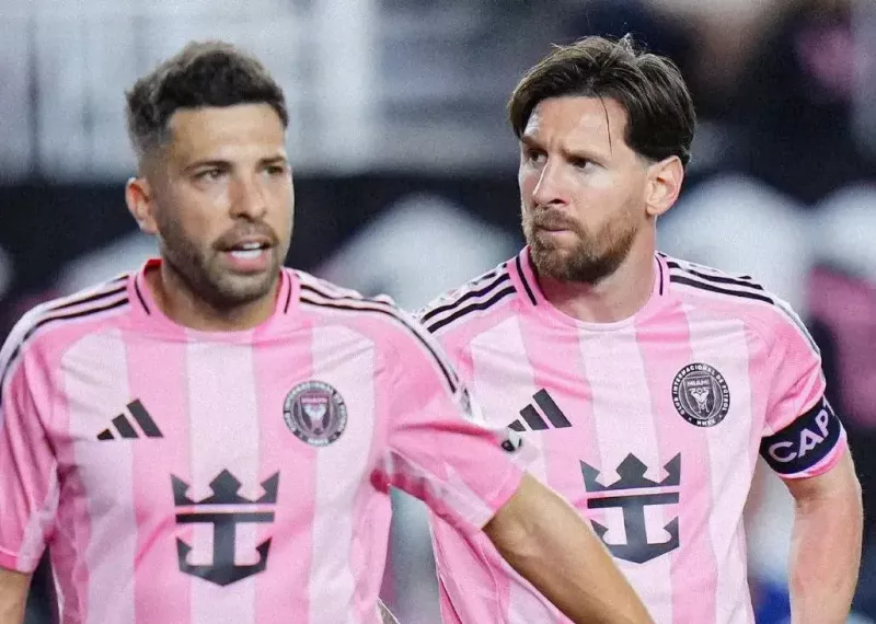 عکس جوردی آلبا و مسی عکس جوردی آلبا و مسی