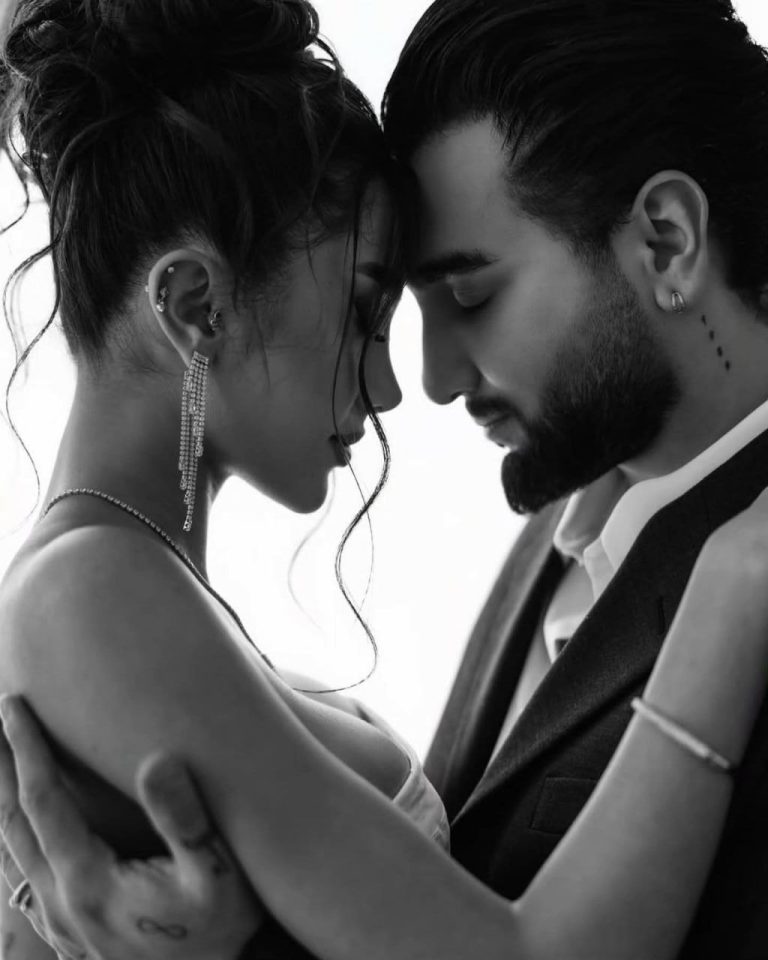 عکس تهی و همسرش