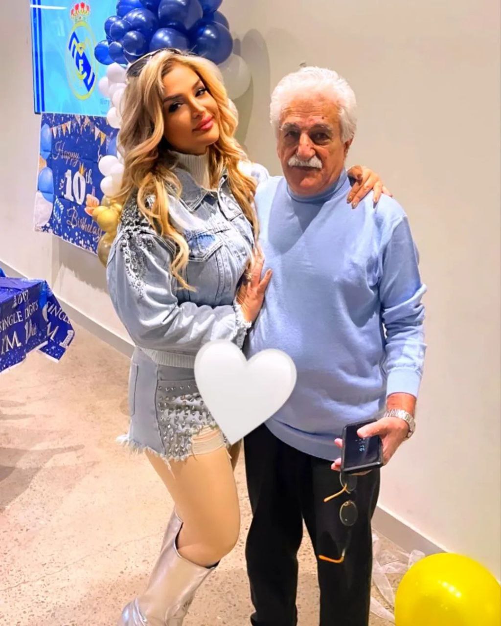 مامک جمشیدی و پدرش مامک جمشیدی و پدرش