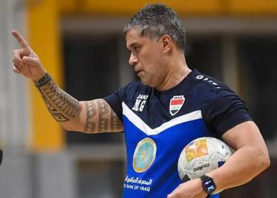 سقوط مرگبار مربی برزیلی تیم ملی فوتسال عراق