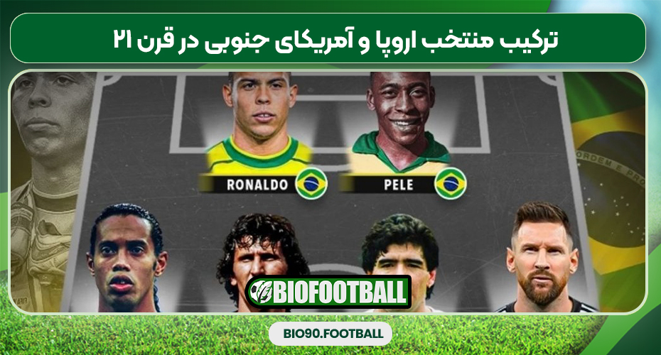 ترکیب منتخب اروپا و آمریکای جنوبی در قرن ۲۱ ترکیب منتخب اروپا و آمریکای جنوبی در قرن ۲۱