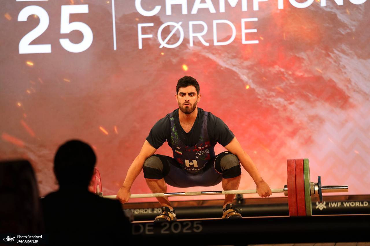 مدال های وزنه برداران ایران قهرمانی جهانی 2025