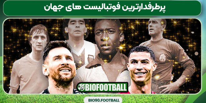 پرطرفدارترین فوتبالیست های جهان