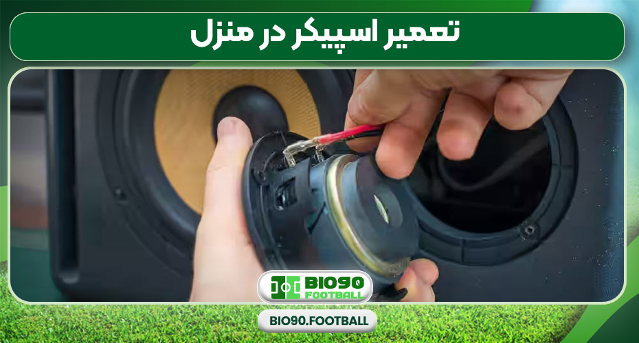 تعمیر اسپیکر در منزل