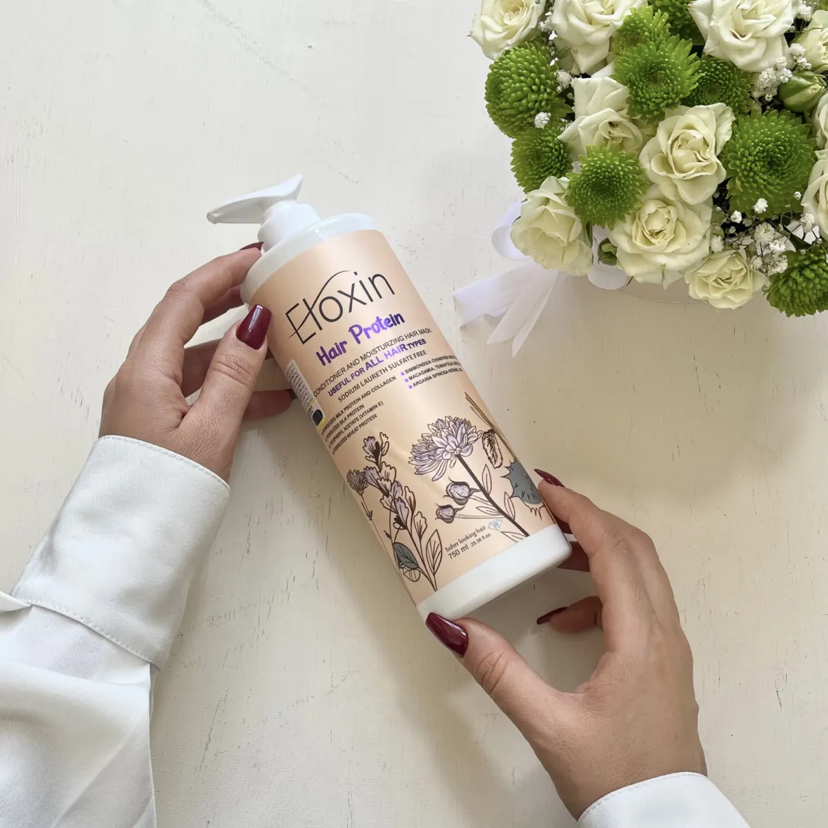 طریقه استفاده ماسک مو