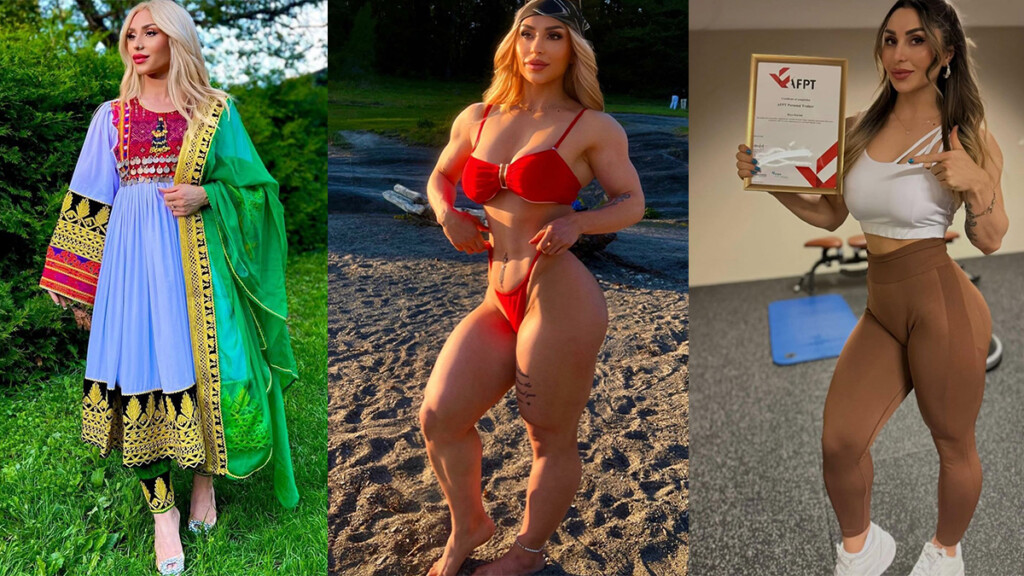 عکس سکسی رویا کریمی بدنساز