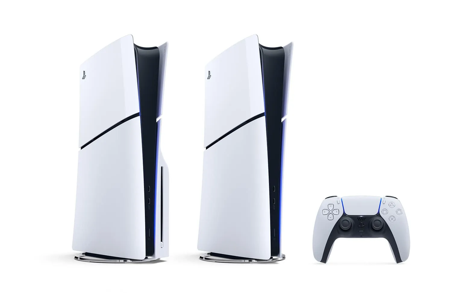 تفاوت دسته PS5 اسلیم و فت تفاوت دسته PS5 اسلیم و فت