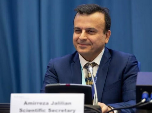 گروسی تایید بازداشت امیررضا جلیلیان 