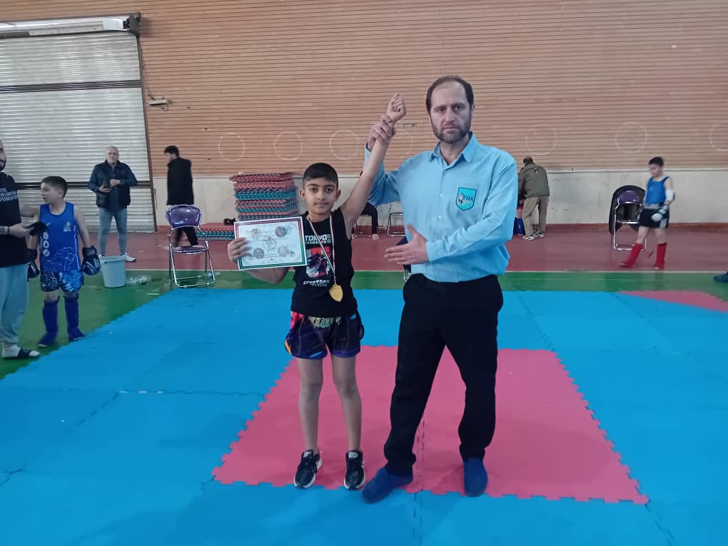 متین اربابی ورزشکار