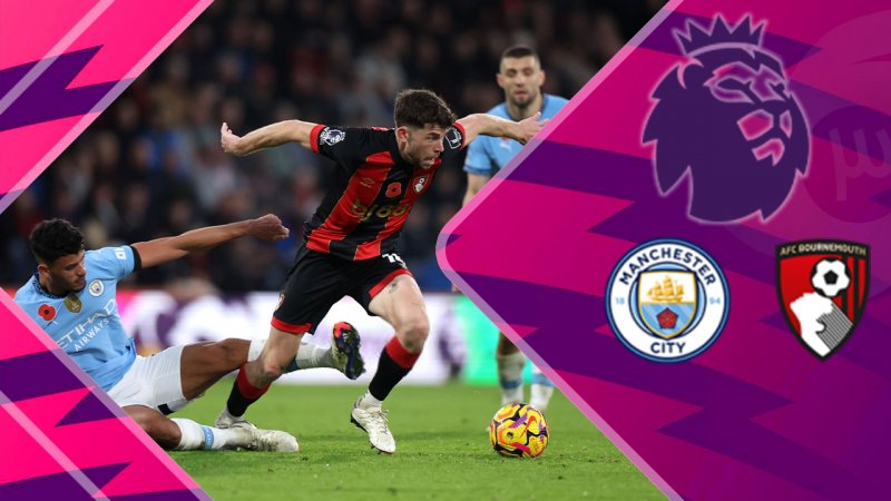 ترکیب احتمالی منچستر سیتی مقابل بورنموث ترکیب احتمالی منچستر سیتی مقابل بورنموث