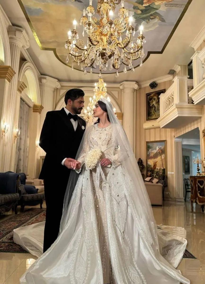 عکس عروسی مریم مومن 