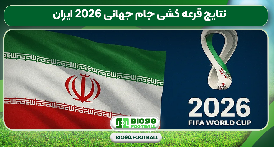 نتایج قرعه کشی جام جهانی 2026 ایران نتایج قرعه کشی جام جهانی 2026 ایران