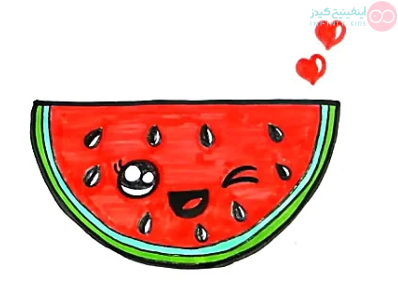 نقاشی شب یلدا برای کودکان