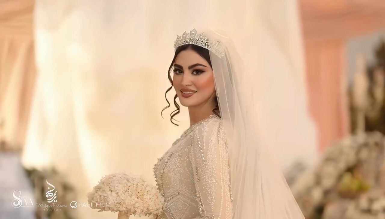 عکس عروسی مریم مومن
