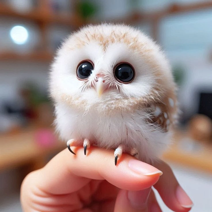 عکس بچه جغد