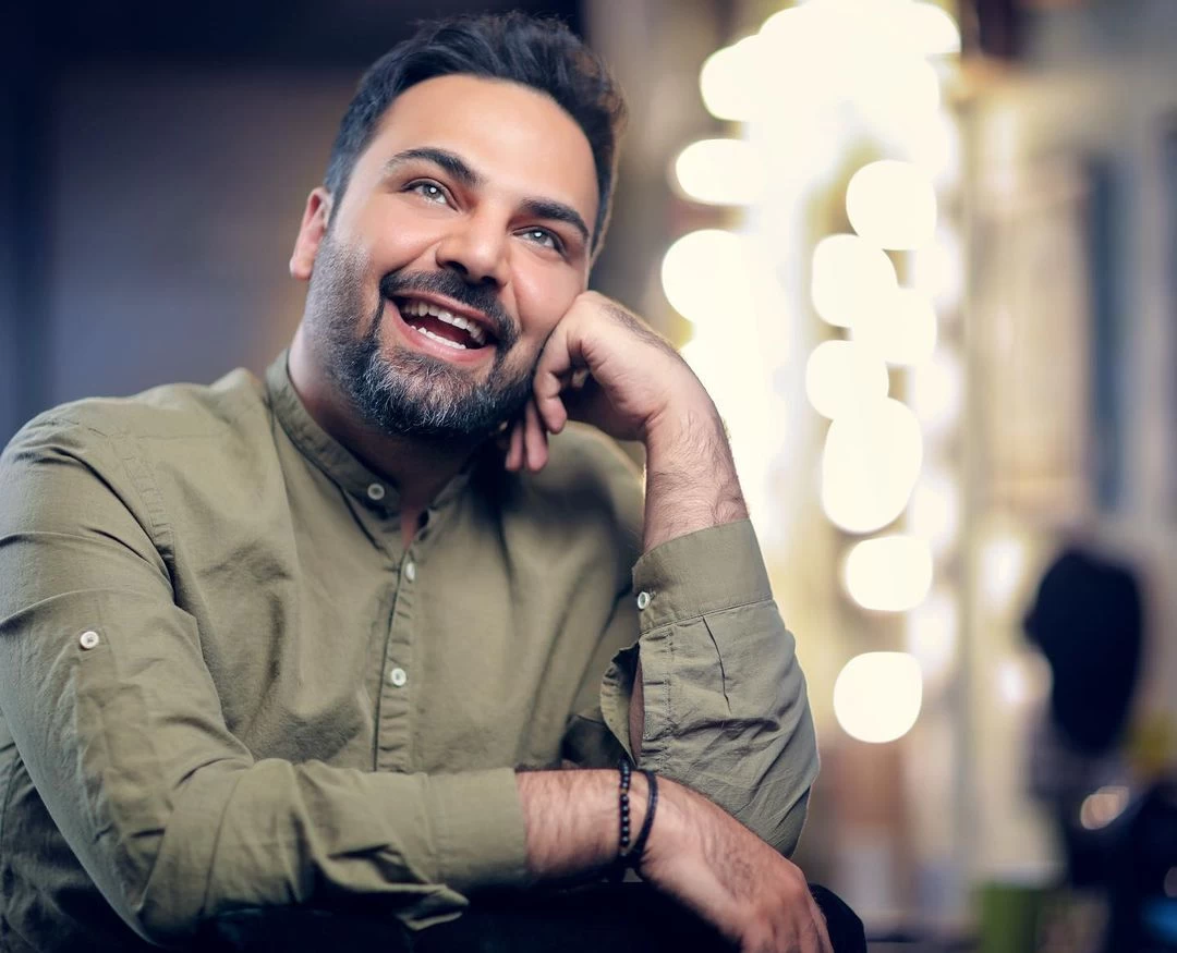 احسان علیخانی با ریش