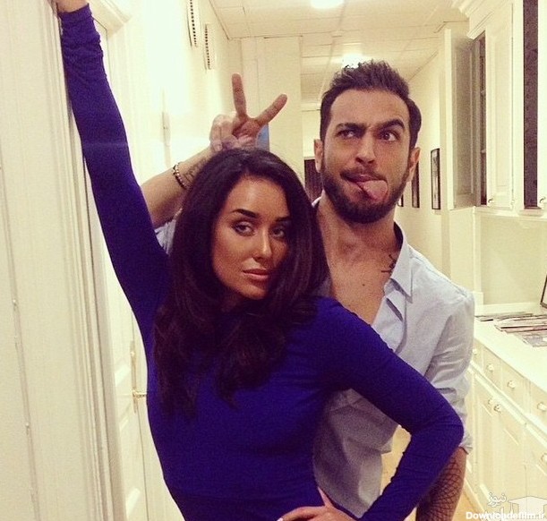 عکس سامی بیگی و همسرش عکس سامی بیگی و همسرش