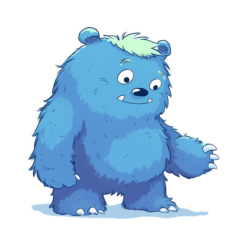 عکس بچه غول کارتونی