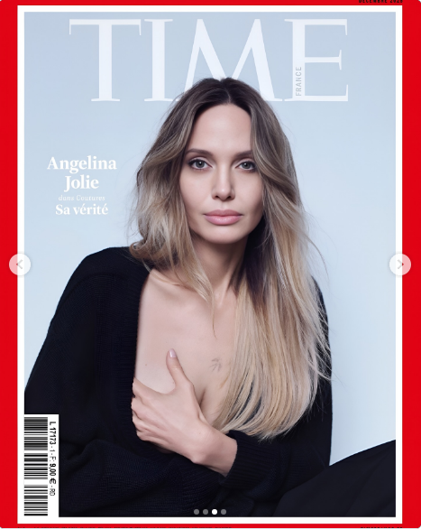 آنجلینا جولی 50 ساله محبوب در مجله فرانسه