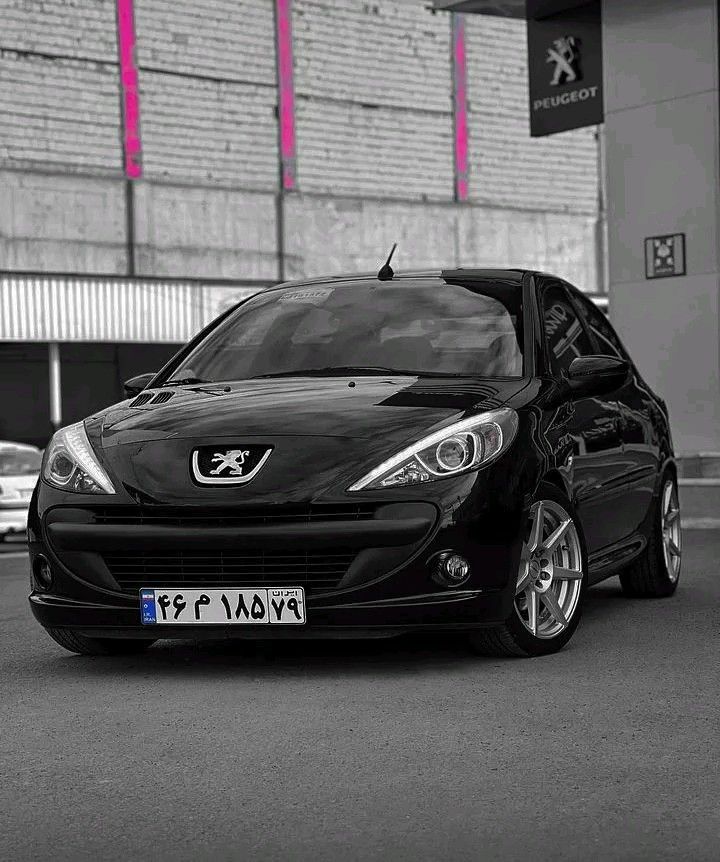 عکس ماشین پژوپارس مشکی عکس ماشین پژوپارس مشکی