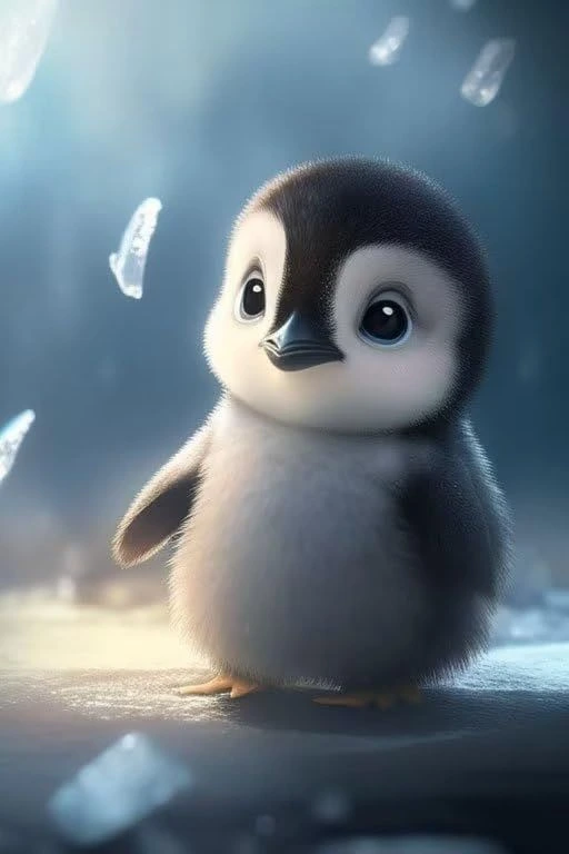 عکس بچه پنگوئن