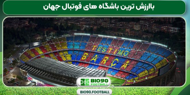 باارزش ترین باشگاه های فوتبال جهان